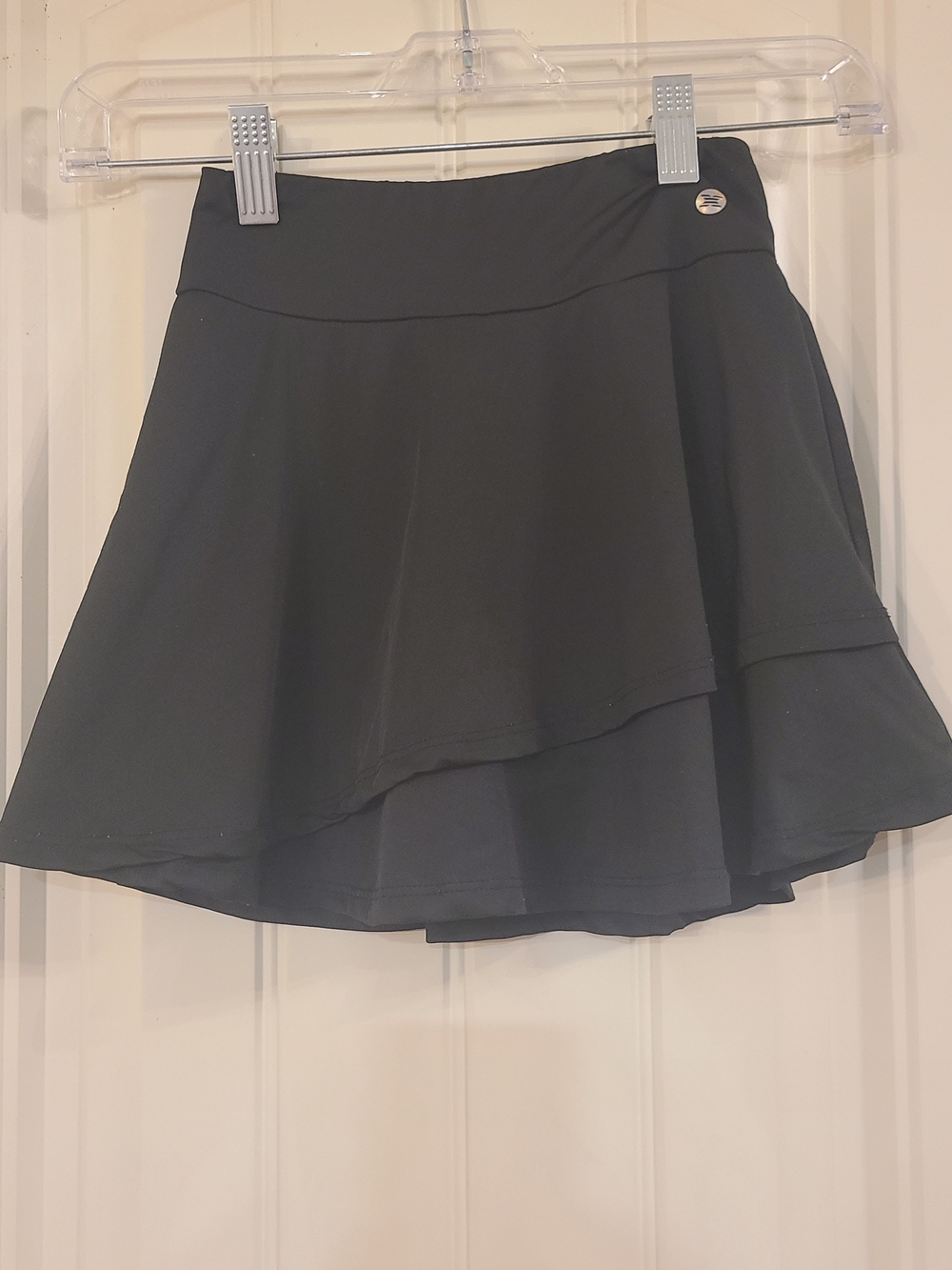 RBX Black Layered Skort for Girls Size S